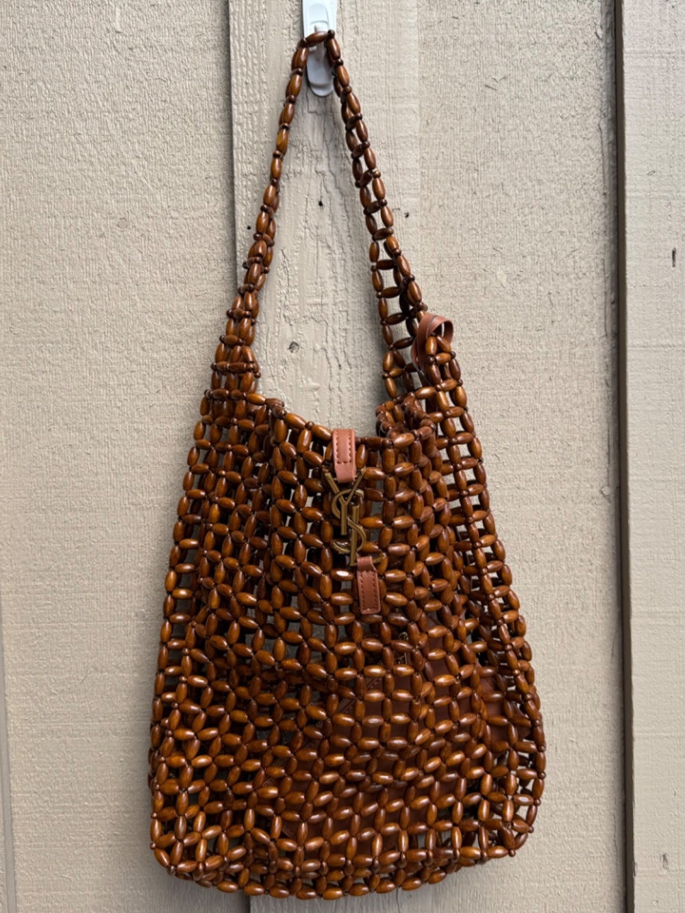 YSL Wooden Bead tote bag LE (read description) - Picture 10 of 11
